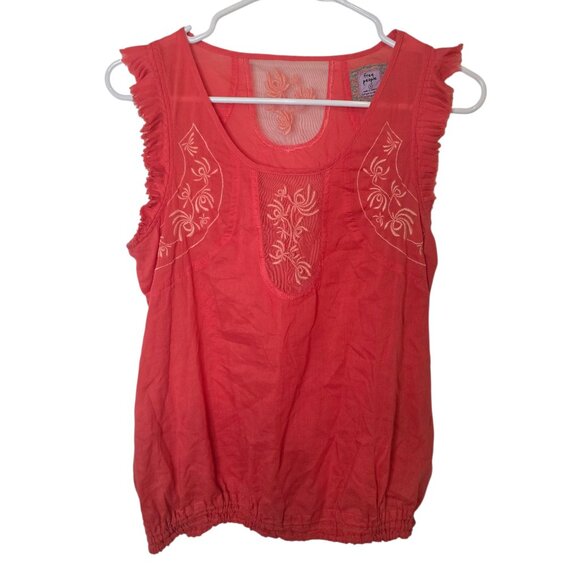 Free People Tops - Free People Coral Sleeveless  Top